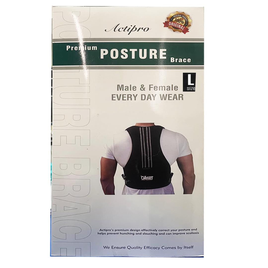 Premium Posture Brace Unisex Large Comfort Care