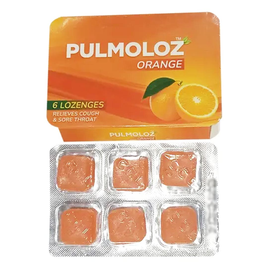 Pulmoloz Orange Lozenges, 6 Ct - CCL