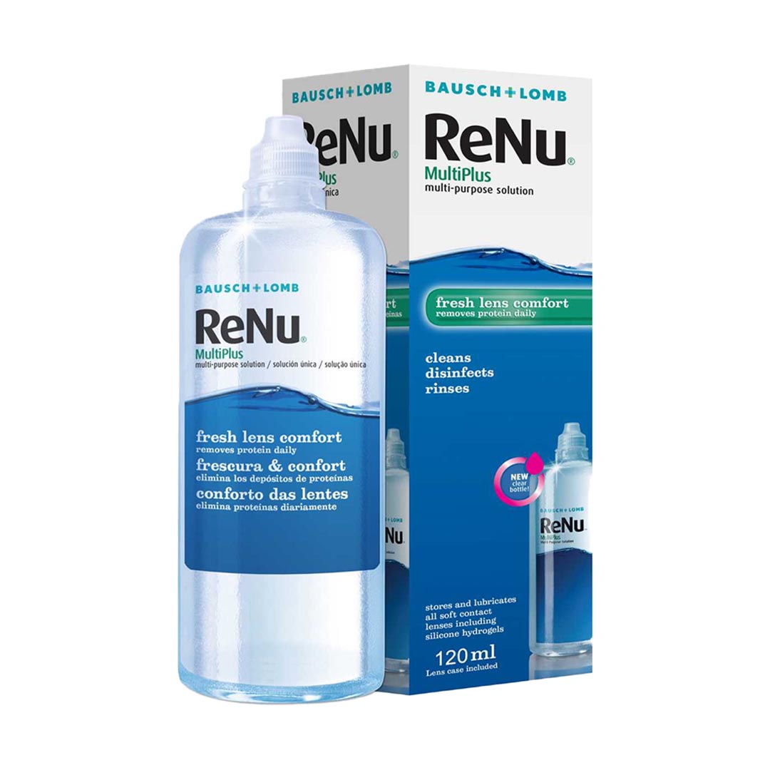 Renu Multiplus Solution, 120ml - Bausch & Lomb