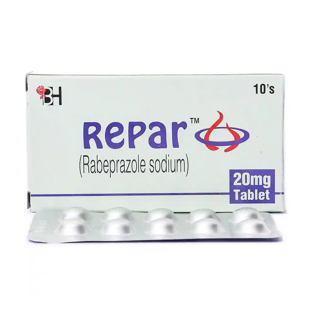 Repar 20mg Tablets, 10 Ct - Barrett Hodgson