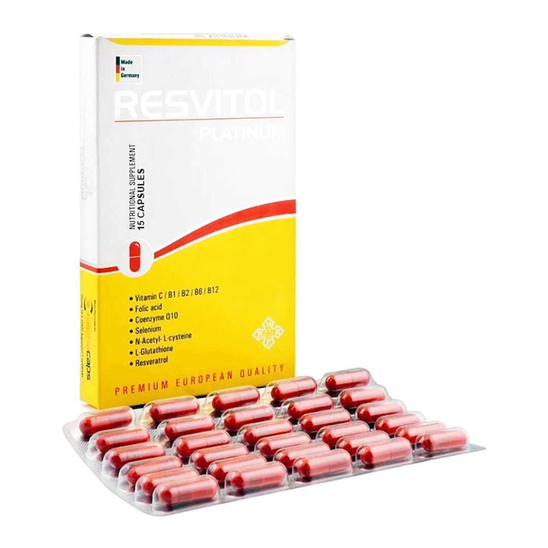 Resvitol Platinum, 15 Ct - Bristol