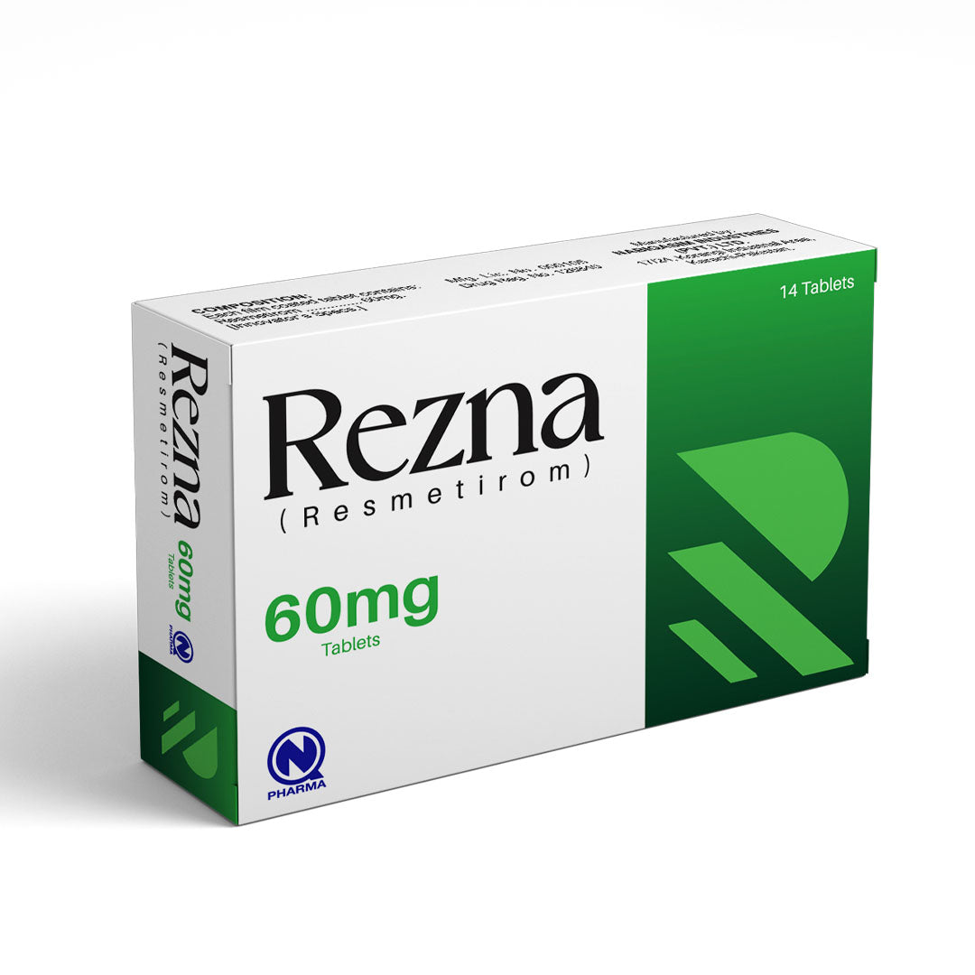 Rezna (Resmetirom) 60 mg, 14 Ct - Nabiqasim