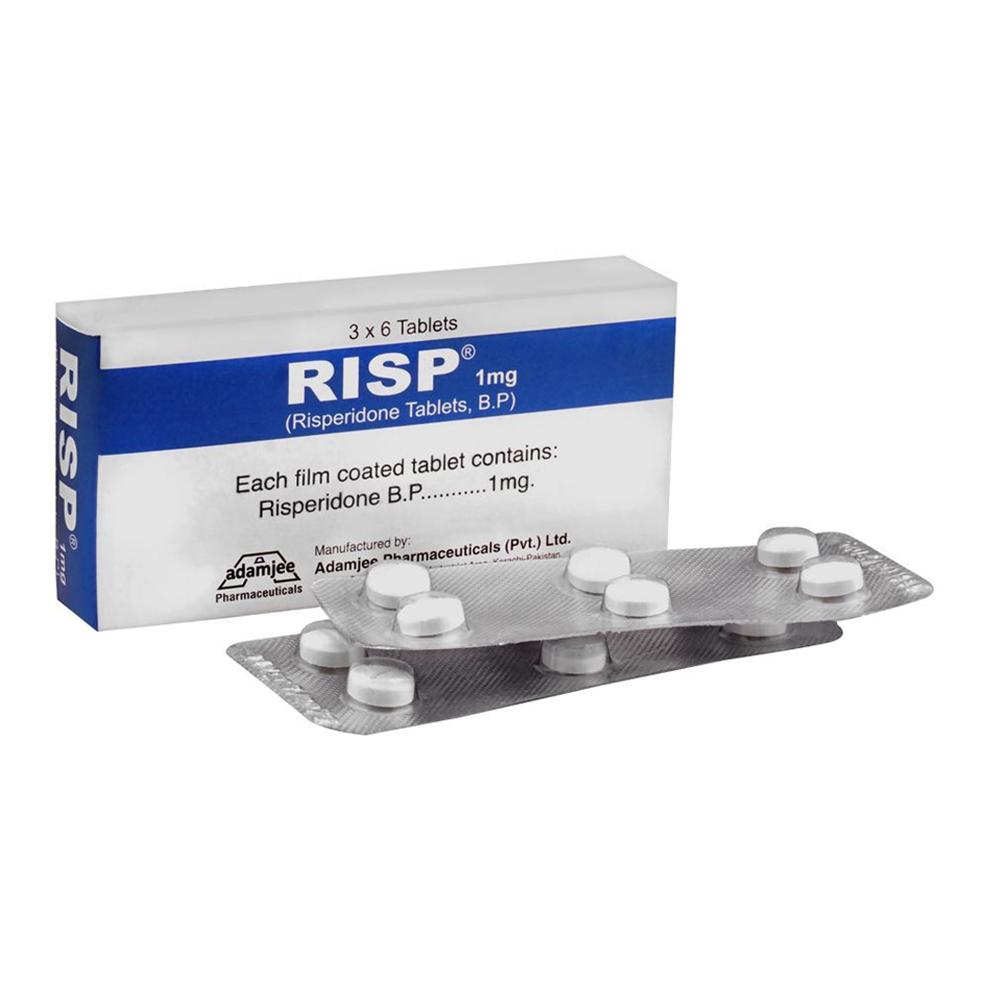 Risp 1mg, 18 Ct - Adamjee Pharma