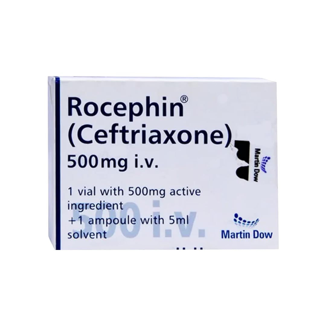 Rocephin Inj, 500mg IV - Martin Dow
