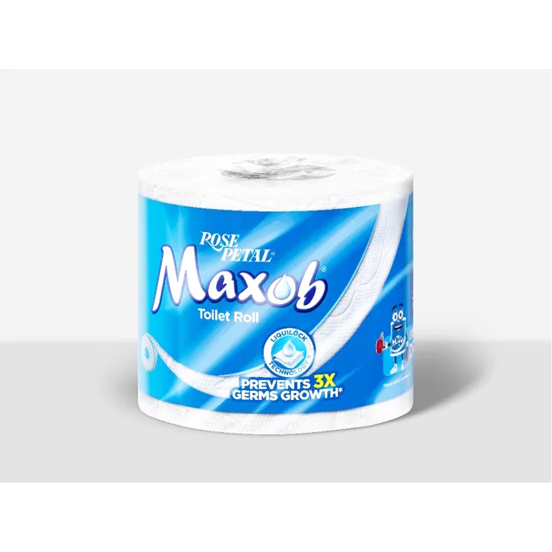 Rose Petal Maxob Toilet Roll, 1 Ct