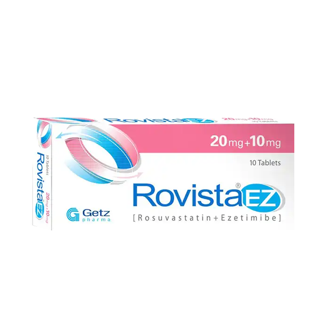 Rovista Ez 20/10mg, 10 Ct - Getz Pharma