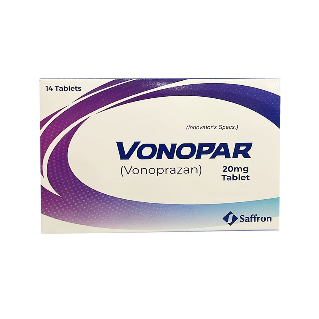 Saffron Vonopar Tablets 20mg, 14Ct