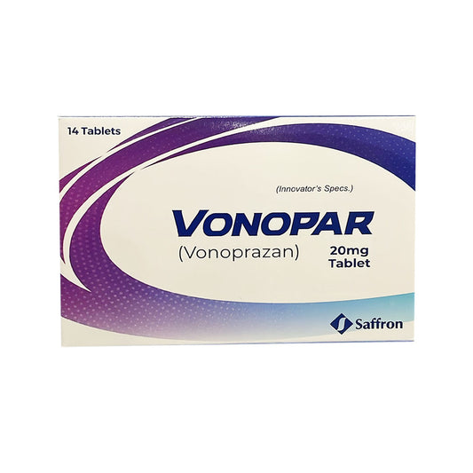Saffron Vonopar Tablets 20mg, 14Ct