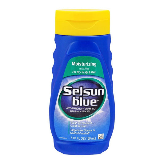 Selsun Blue Moisturizing Anti Dandruff Shampoo, 150ml
