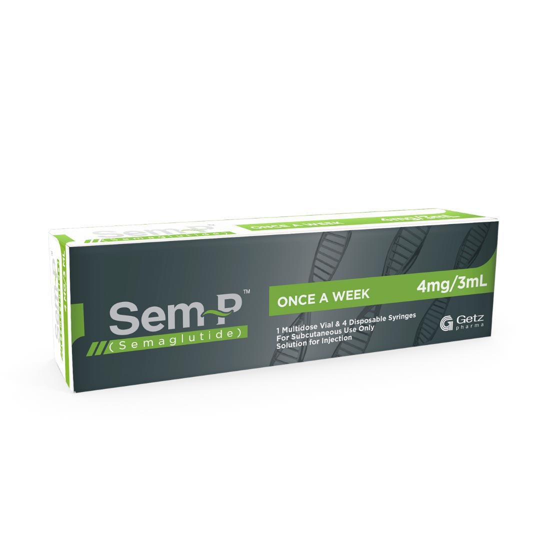 Sem-P (Semaglutide) Once a Week 4mg/3ml - Getz Pharma