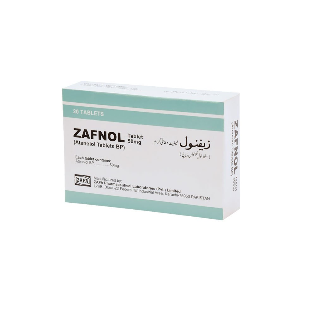 Zafnol 50mg Tablet, 20 Ct - Zafa