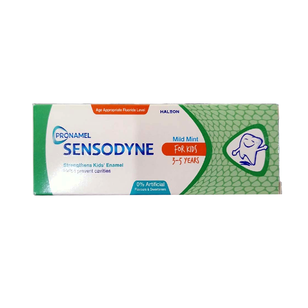 Sensodyne Mild Mint Toothpaste for Kids (3-5), 50g