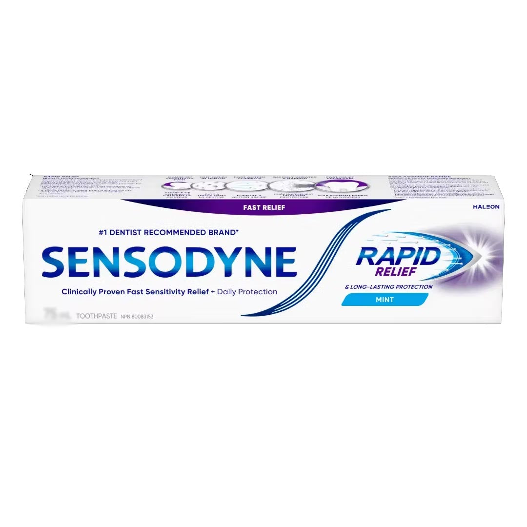 Sensodyne Rapid Action & Long Lasting Protection Toothpaste, 70g