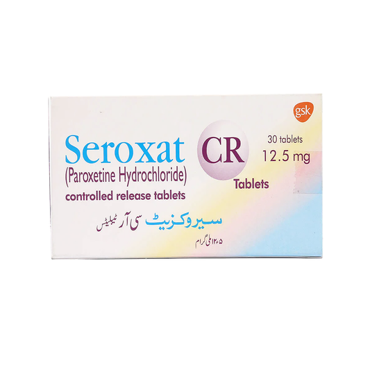 Seroxat CR Tablets 12.5mg, 30 Ct - GSK