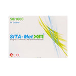 Sita-Met XR 50/1000mg, 14 Ct - CCL