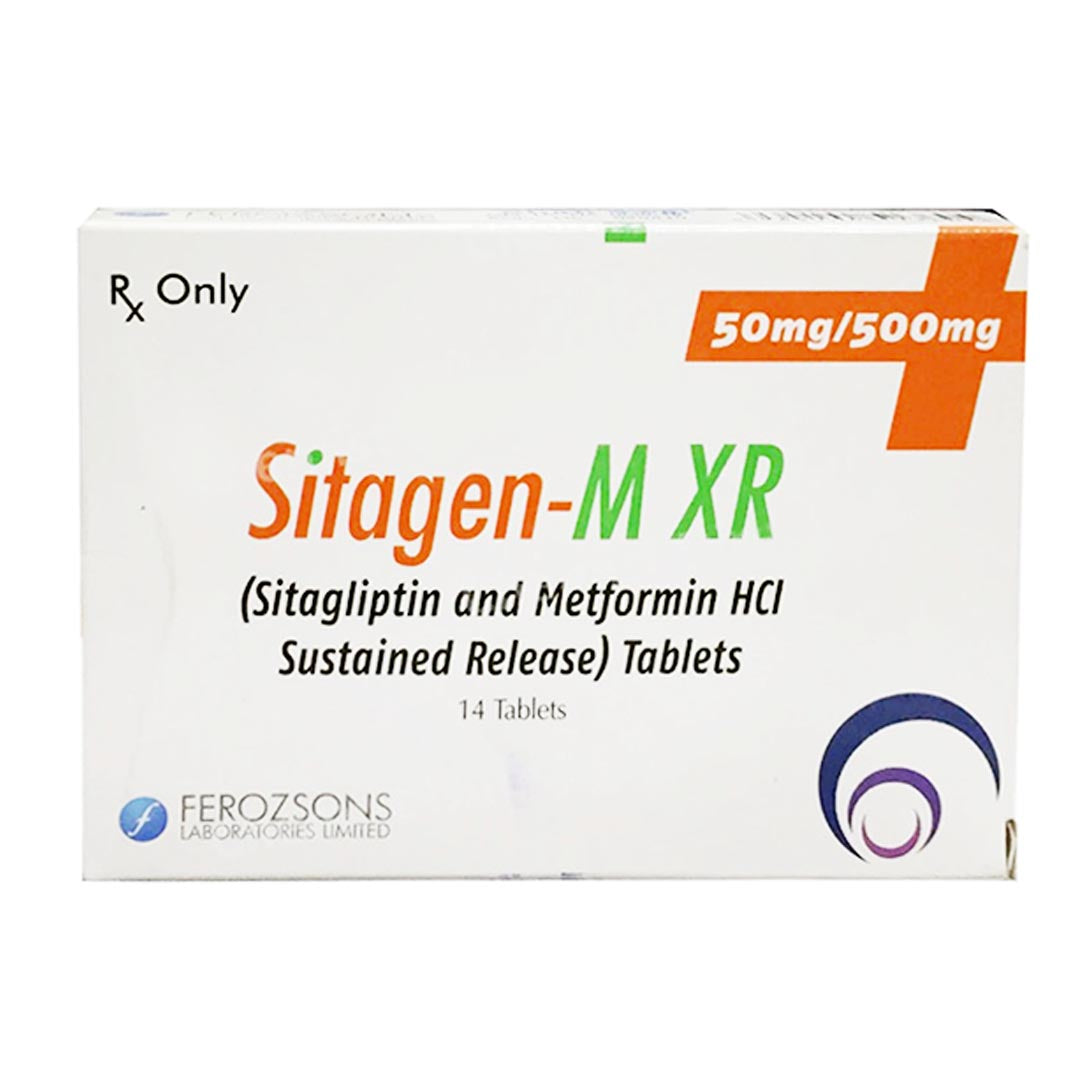 Sitagen-M XR Tablets 50-500mg Ferozsons