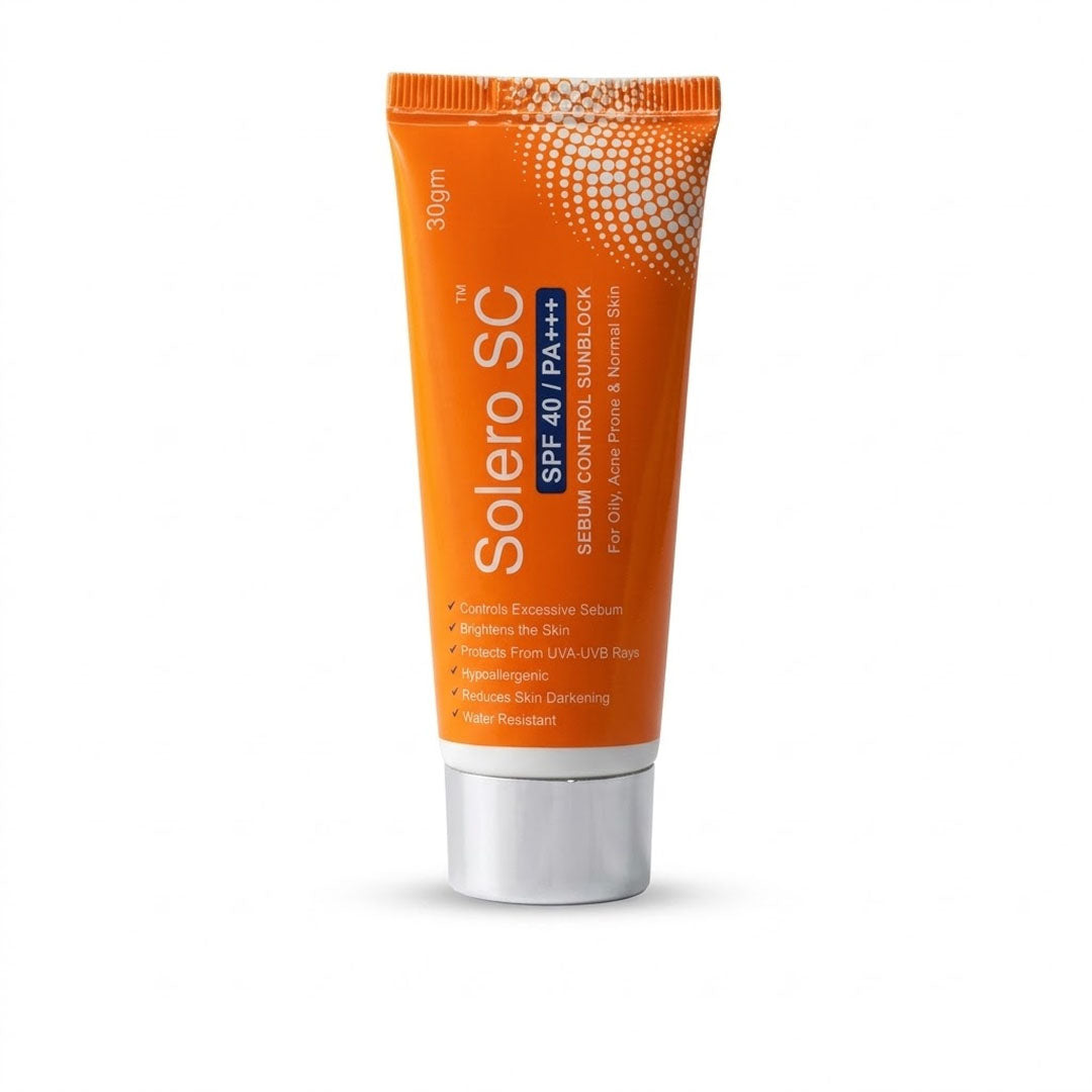 Solero SC sunblock SPF 40 PA+++, 30gm - Rederm