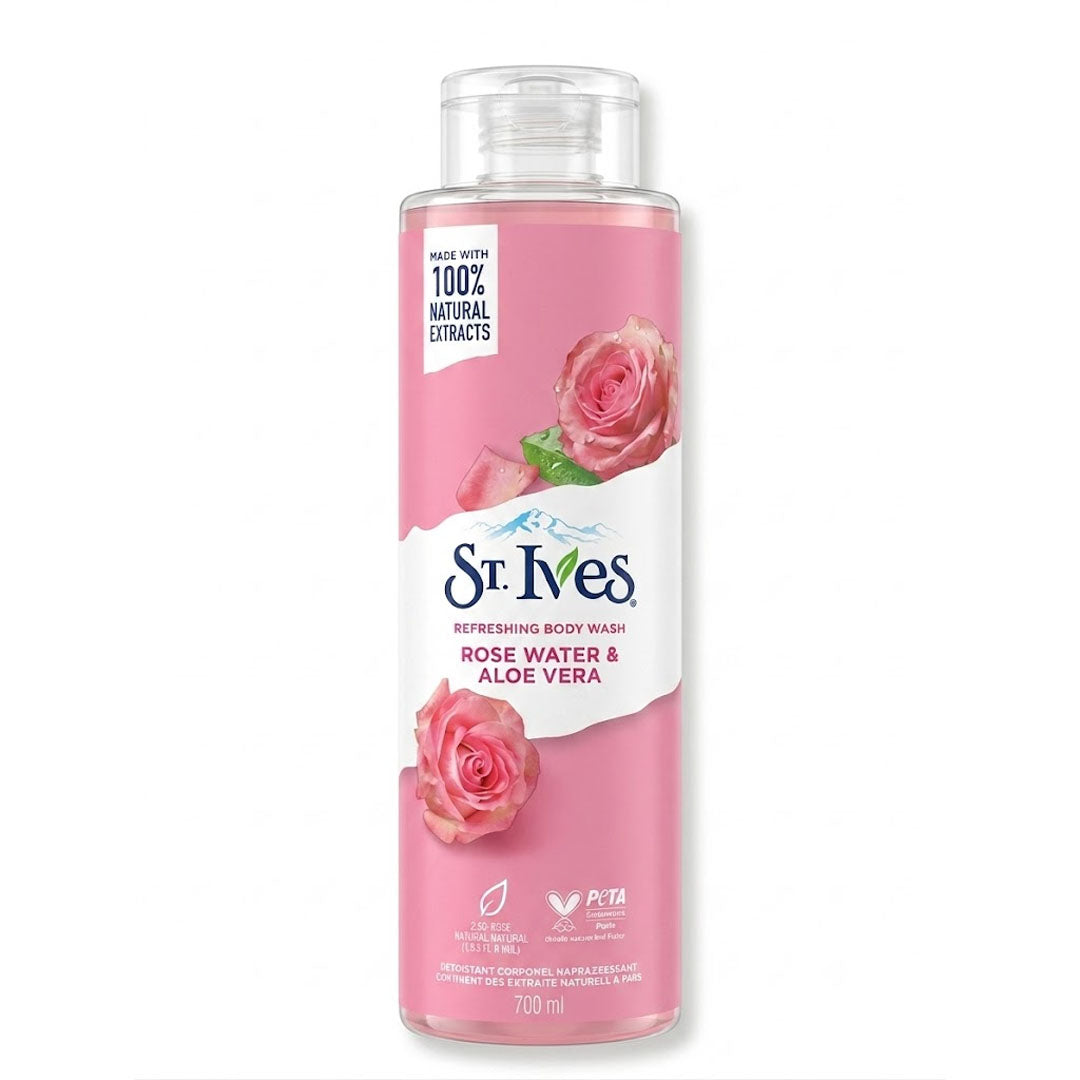 St. Ives Rose Water & Aloe Vera Refreshing Body Wash