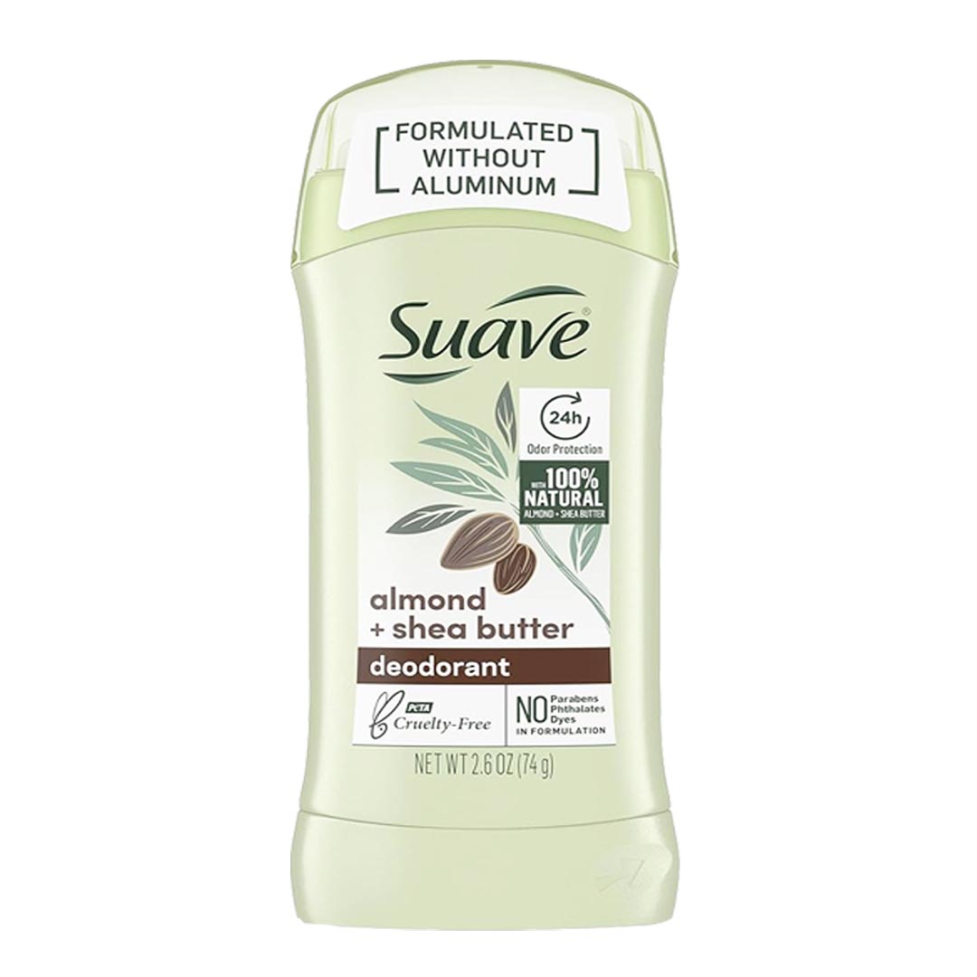 Suave Almond & Shea Butter Deodorant Stick, 74g