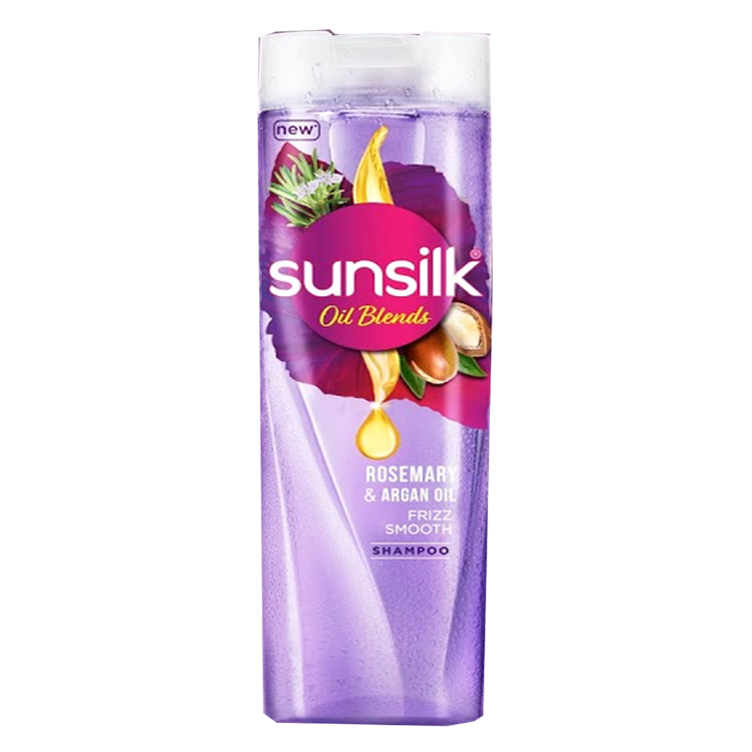 Sunsilk Oil Blends Rosemary & Argan Oil Frizz Smooth Shampoo, 380ml