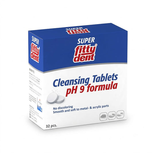 Super FittyDent Cleansing Tablets (pH 9 Formula)