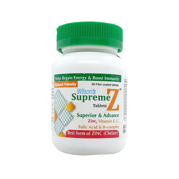 Supreme Z Tablets, 30 Ct - Wilson's