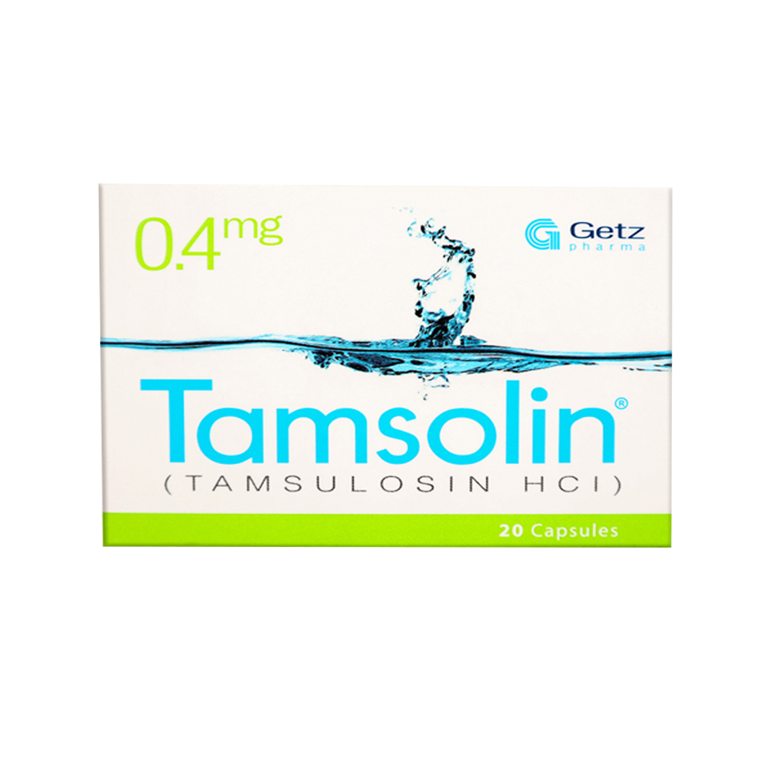Tamsolin Capsules 0.4mg, 20 Ct - Getz Pharma