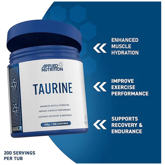 Applied Nutrition Taurine 1000mg, 200g