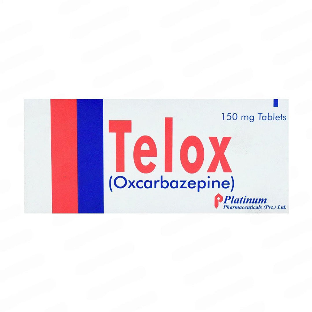 Telox (Oxcarbazepine) 150 mg, 50 Ct - Platinum Pharma