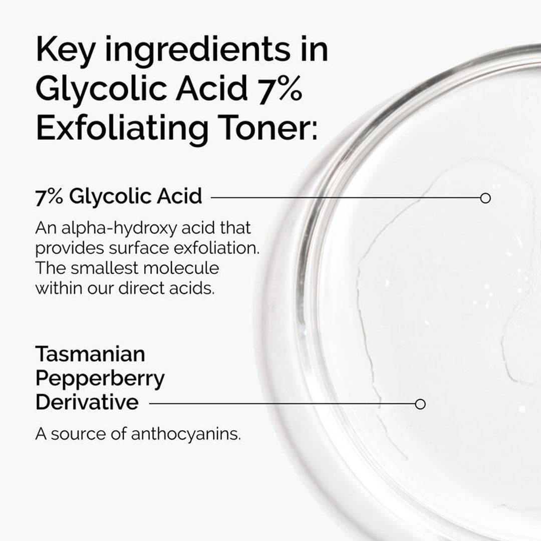 The Ordinary Glycolic Acid 7% Exfoliating Toner, 240ml
