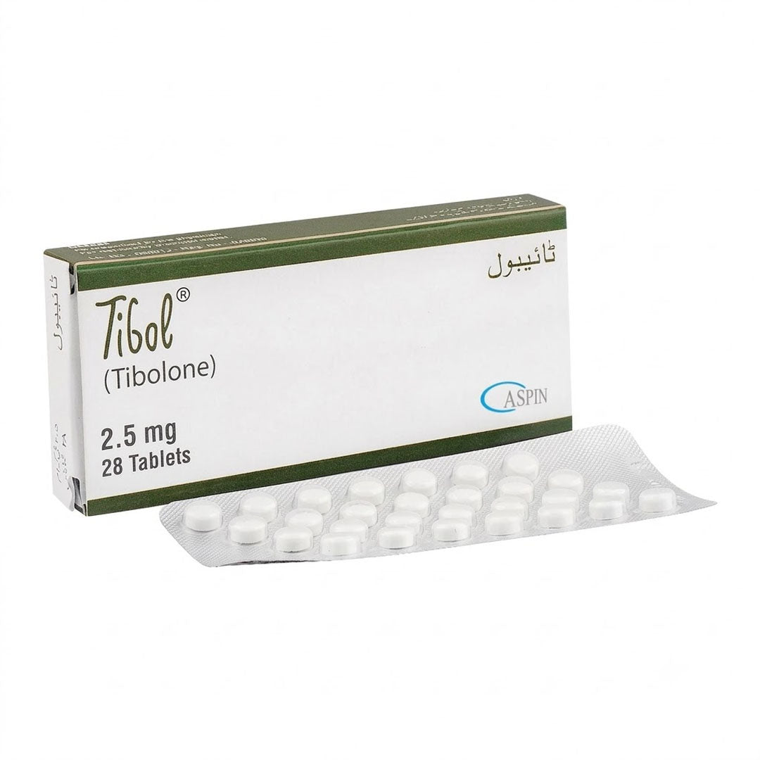 Tibol (Tibolone) 2.5 mg, 28 Ct - Aspin Pharma
