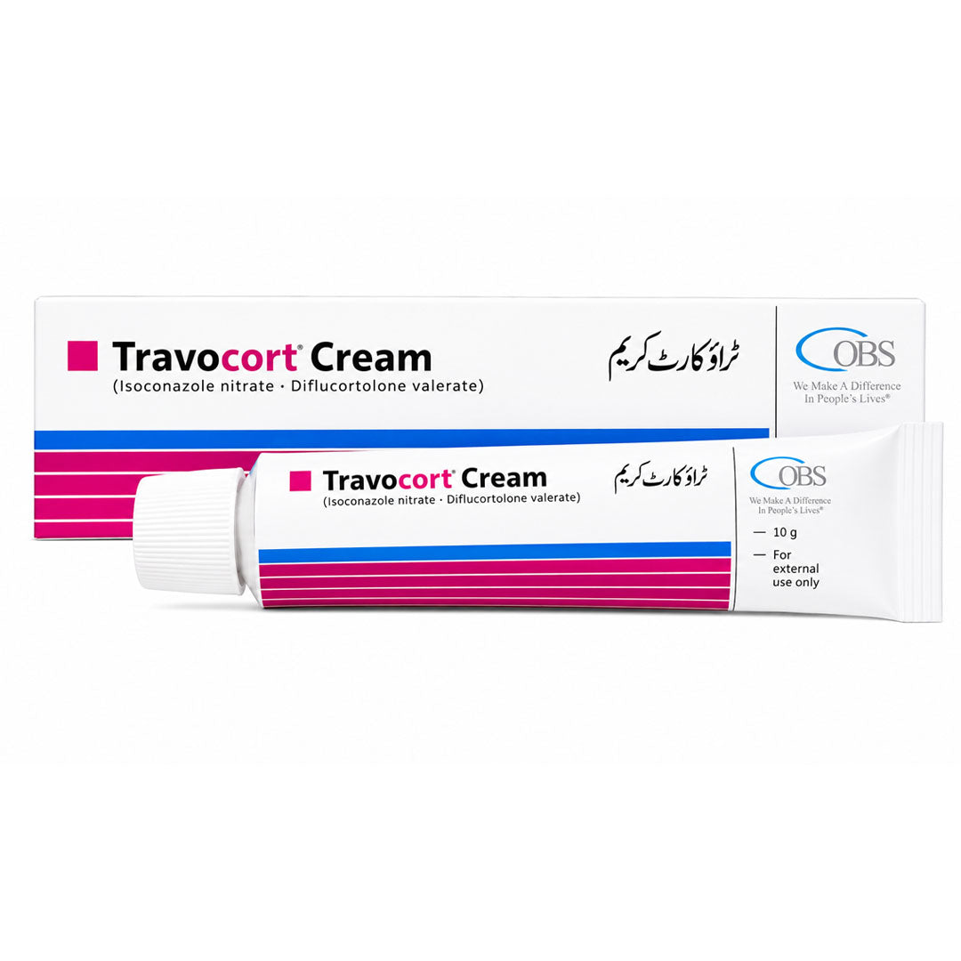 Travocort Cream, 10g - OBS Pharma