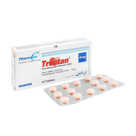 Treatan Tablets 4mg, 14 Ct - PharmEvo