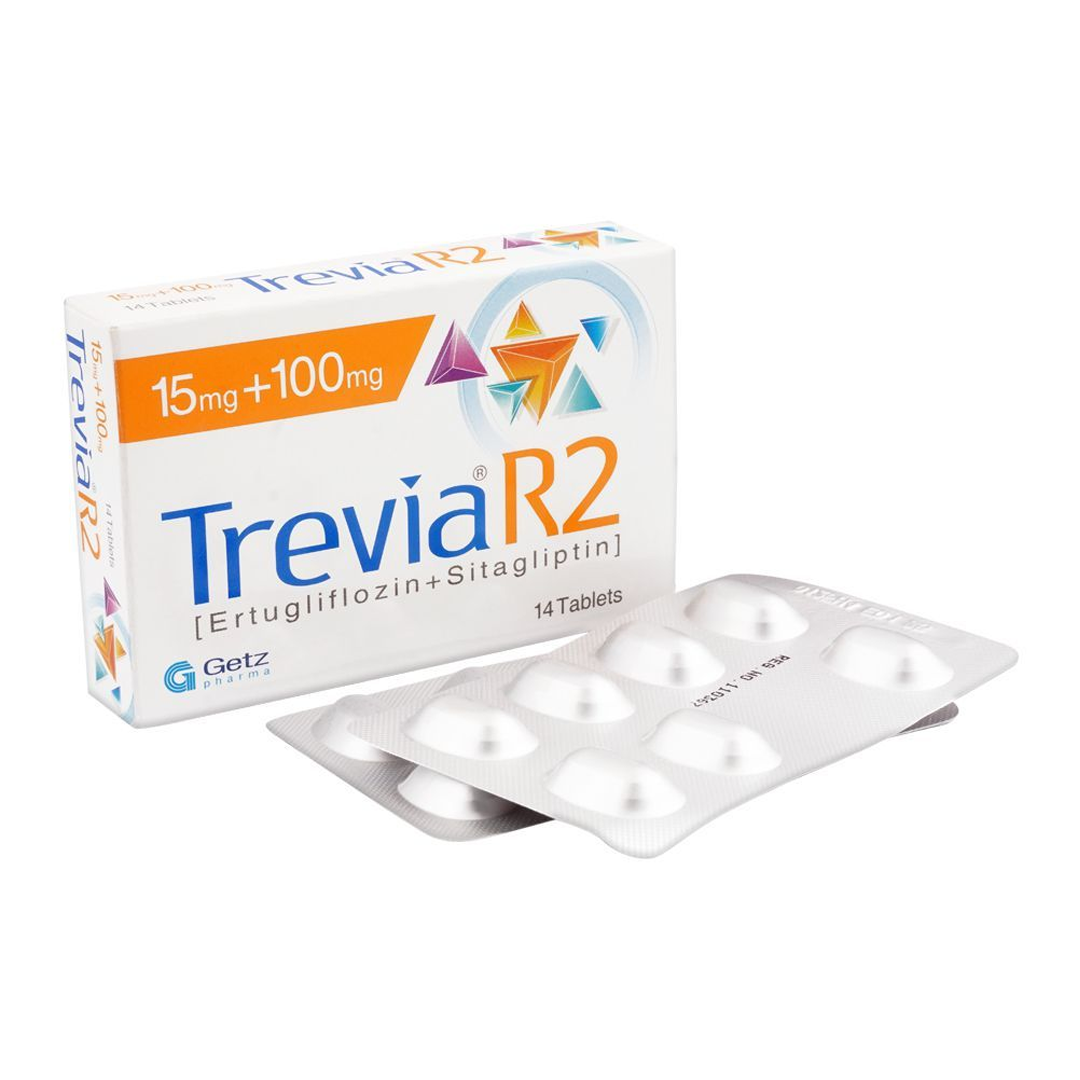 Trevia R2 Tablet 15/100mg, 14 Ct - Getz Pharma