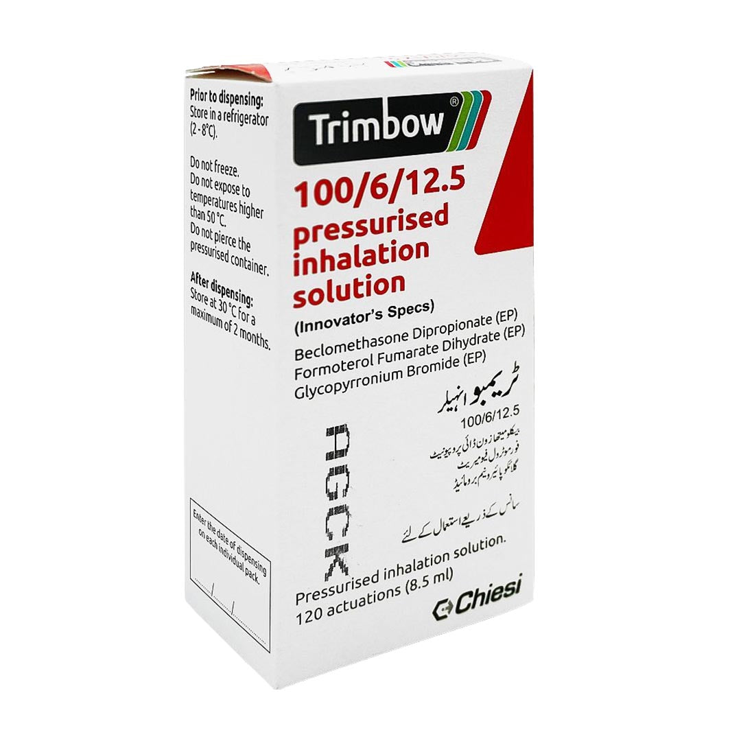 Trimbow Inhalation Solution 100/6/12.5mg, 8.5 ml - Chiesi