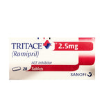 Tritace 2.5mg Tablets, 28 Ct - Sanofi
