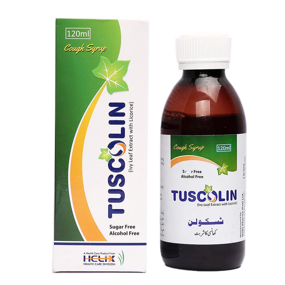 Tuscolin Cough Syrup, 120ml - Helix