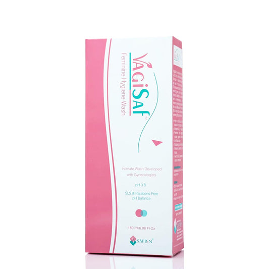 Vagisaf Feminine Hygiene Wash, 180ml - Safrin