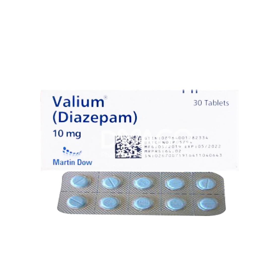 Valium Tablets 10mg, 30 Ct - Martin Dow