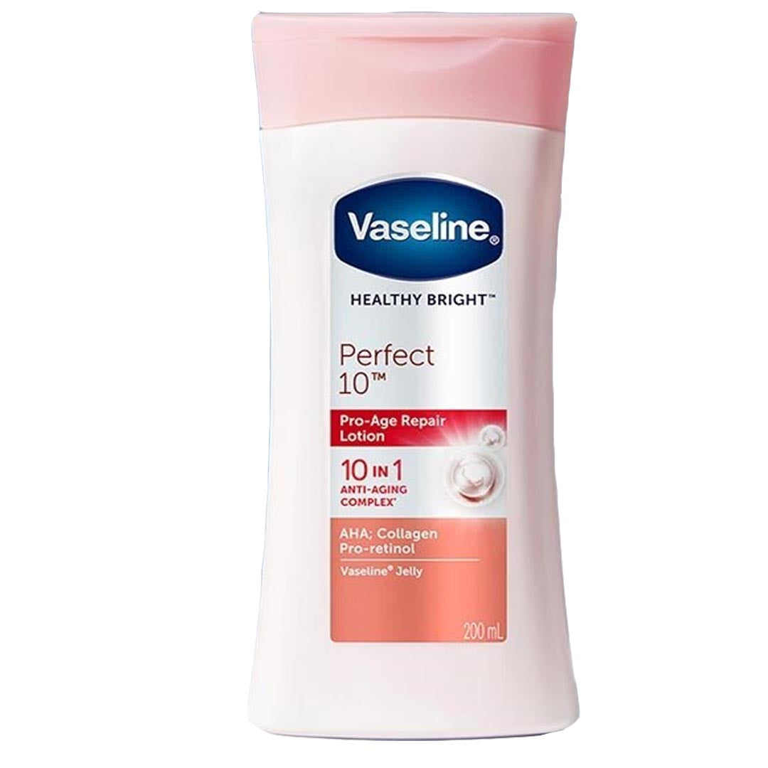 Vaseline Perfect 10 Pro-Age Repair 10-in-1 Lotion, 200ml