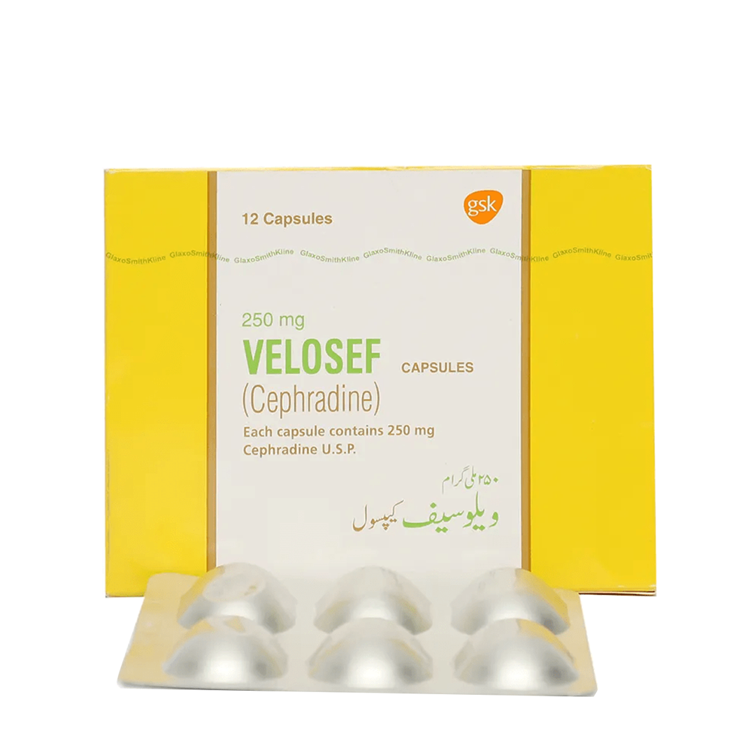 Velosef 250mg, 12 Ct - GSK