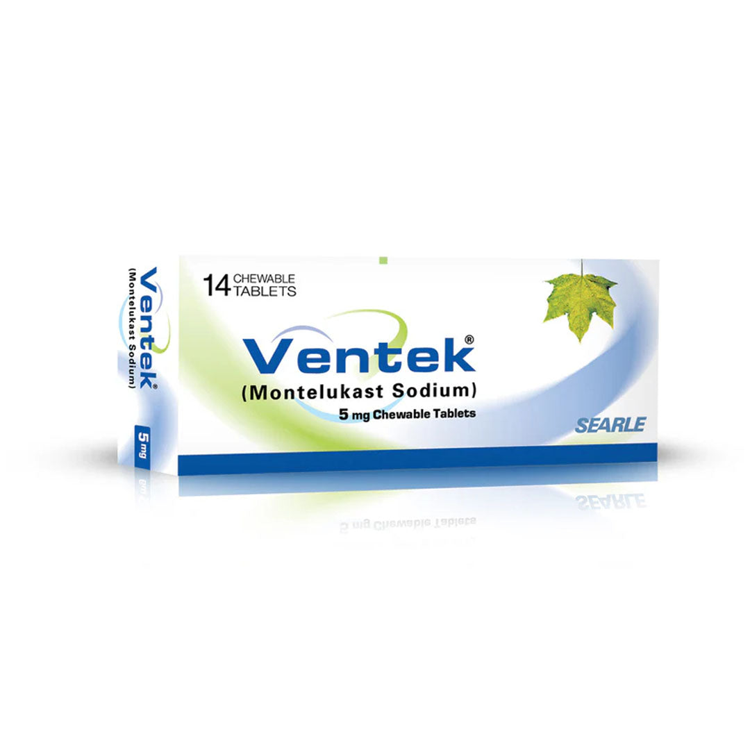 Ventek (Montelukast) 5mg, 14 Ct - Searle