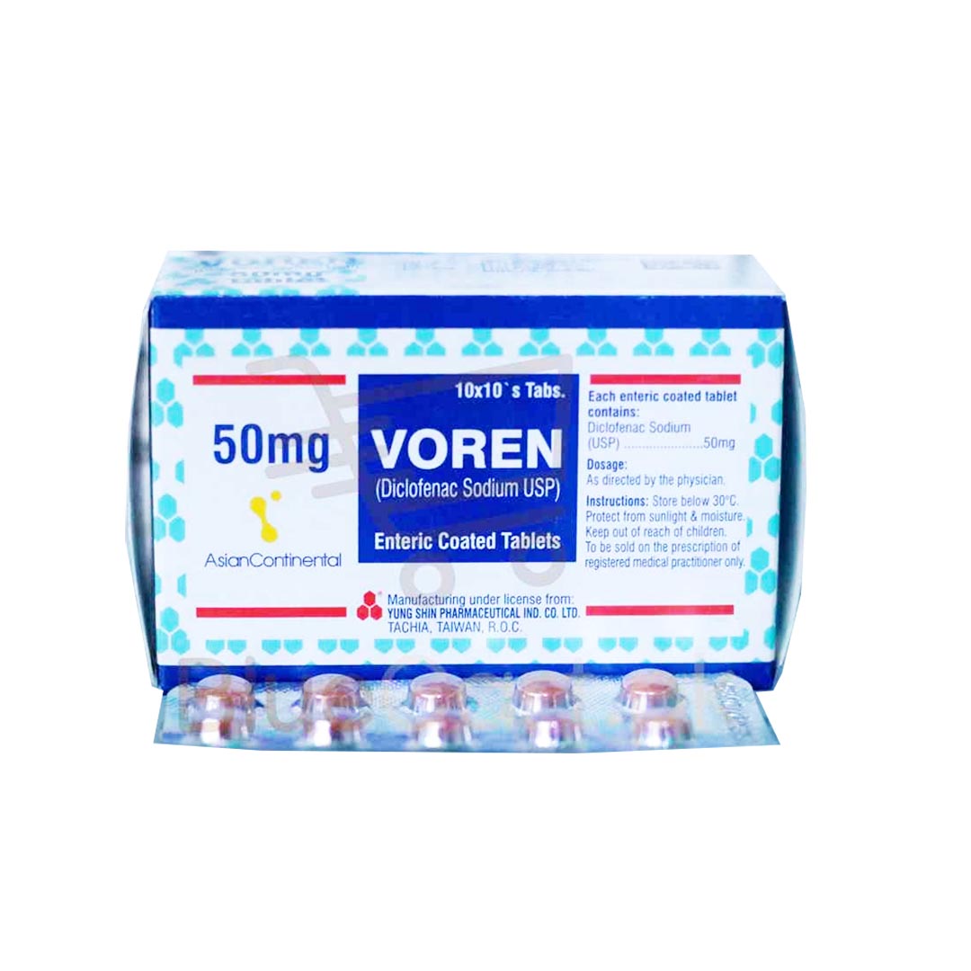 Voren Tablets 50mg, 10 Ct