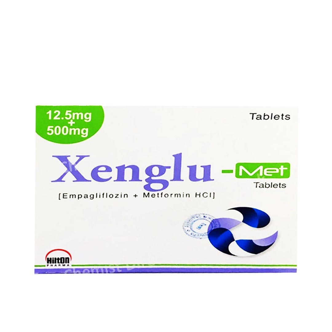 Xenglu-Met (Empagliflozin + Metformin) 12.5mg/500mg, 28 Ct - Hilton