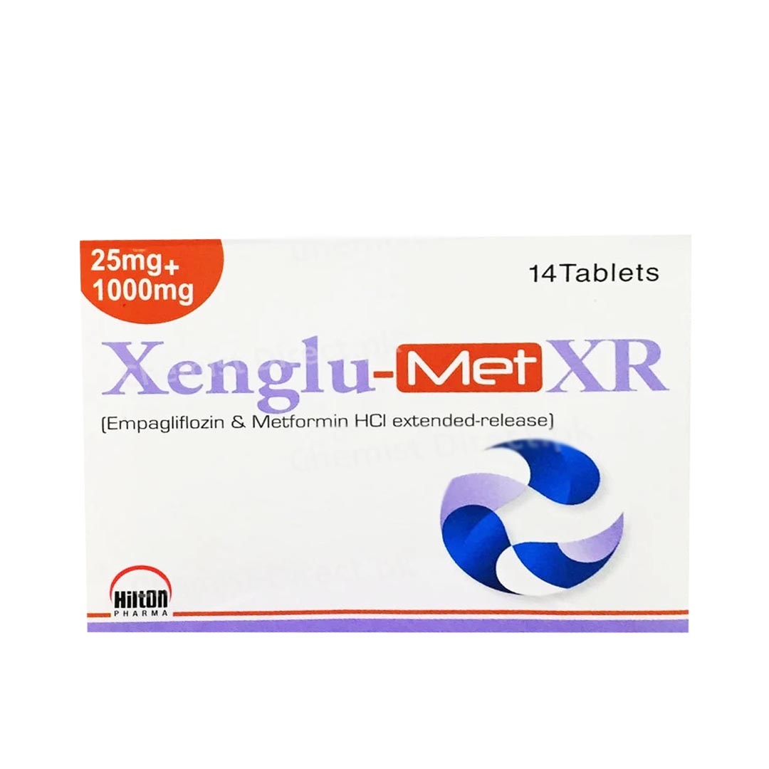 Xenglu-Met XR Tablets 25mg/1000mg, 14 Ct - Hilton