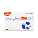 Xenglu-Met XR Tablets 25mg/1000mg, 14 Ct - Hilton