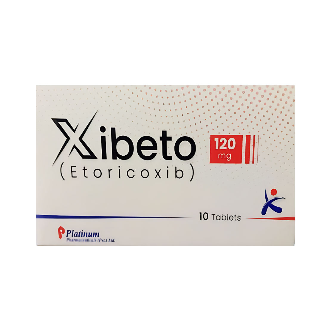 Xibeto (Etoricoxib) 120 mg, 10 Ct - Platinum Pharma