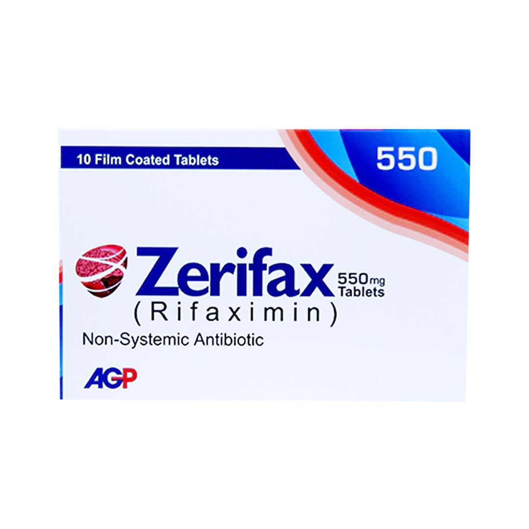 Zerifax Tablets 550mg, 10 Ct - AGP