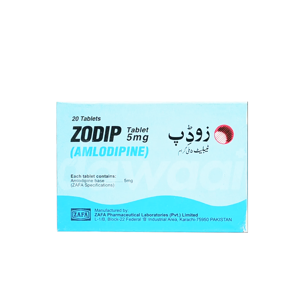 Zodip 5mg, 20 Ct - Zafa