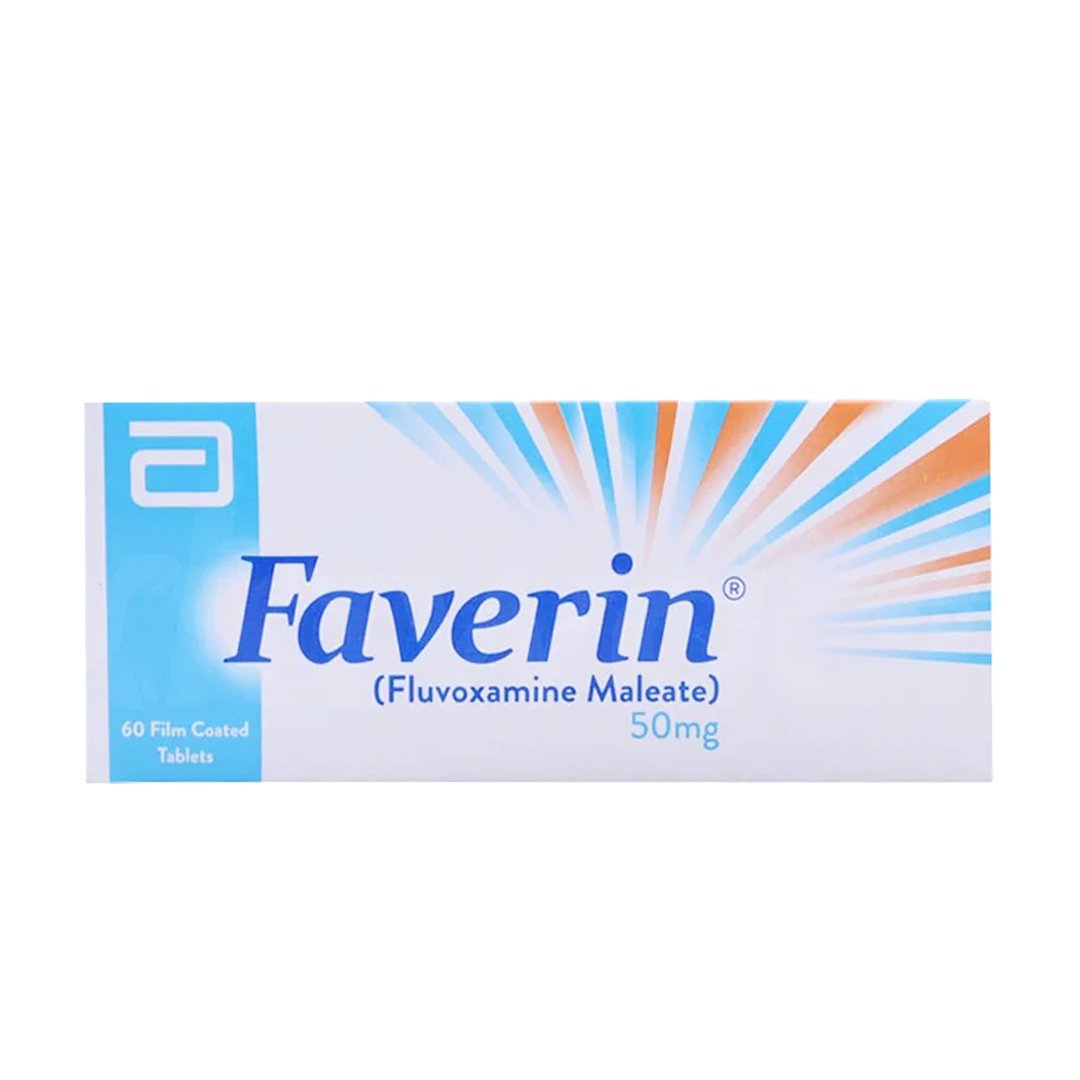 Abbott Faverin (Fluvoxamine) 50mg, 60 Ct